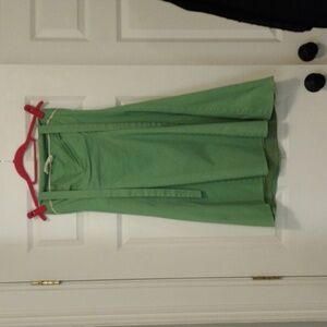 VVES COSSETTE Depeche mode green halter dress